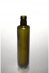 210 шт Пляшка скло 500 мл Dorikа оливкова упаковка +Корок 31.5х24 з дозатором та різьбою на вибір