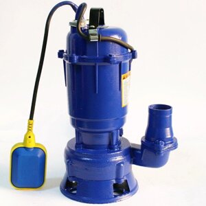 Фекальний насос дренажний з подрібнювачем WQD 1,1 кВт занурювальний для будинку і перекачування води, відкачування
