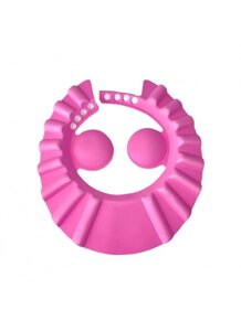 Козирок для купання малюка рожевий Код/Артикул 15 МГ-Ш03