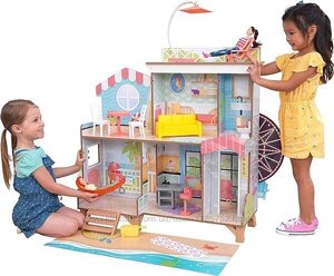 Деревяний ляльковий будинок веселий пляж KidKraft Ferris Wheel Fun Beach Код/Артикул 75 439