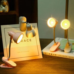1 шт. міні-світлодіодна лампа для читання, нічник, портативна…