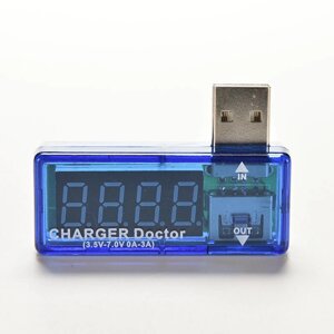 USB-зарядний пристрій, вимірювач напруги та струму, тестер батареї, детектор потужності, чесність під замовлення за 30