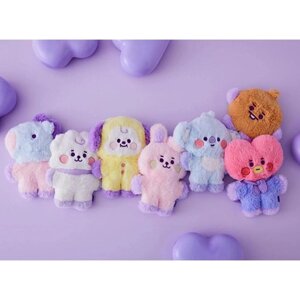 LINE FRIENDS BT21 Лялька на плоскому хутрі (7 варіантів) під замовлення з кореї 30 днів доставка безкоштовна