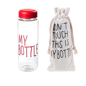 Пляшка "My Bottle" з чохлом червоного кольору Код/Артикул 84 MB-008