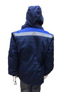 Куртка робоча Л-36 (ватин + синтепон) з капюшоном Код/Артикул 4