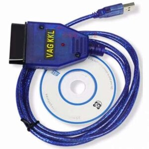 Диагностичний сканер - адаптер vag USB KKL K-Line VAG-COM 409.1 Код/Артикул 13