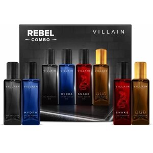 Подарунковий набір Rebel Luxury Perfume для чоловіків 4x20 ML | парфуми із стійким ароматом | Електронна обробка даних