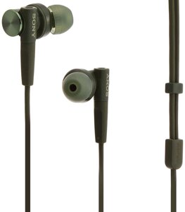 Sony Дротові навушники з важким басом, модель MDR-XB55: Тип каналу зелений MDR-XB55 G під замовлення з Японії за 30