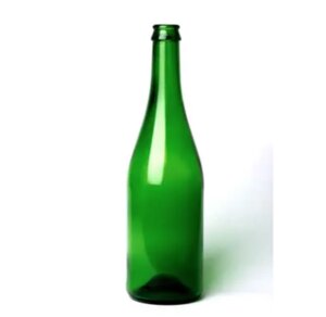 1232 шт Пляшка зелена 750 мл упаковка без кришки