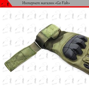 Рукавички тактичні Tacgloves (розмір L, хакі) Код/Артикул 48