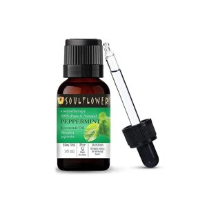 Ефірна олія Перечної м'яти (15 мл), Peppermint Essential Oil, Soulflower Під замовлення з Індії 45 днів. Безкоштовна