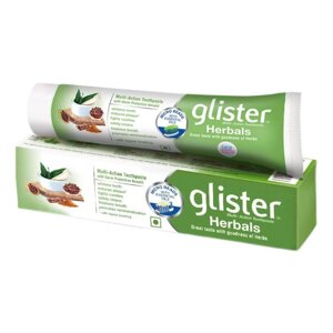 Багатофункціональна трав'яна зубна паста (190 г), Glister Multi-Action Toothpaste Herbals, Amway Під замовлення з