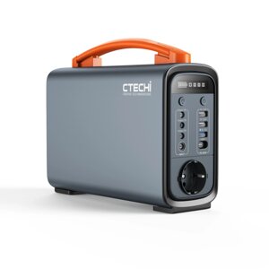 Портативна зарядна станція павербанк акумулятор Powerbank CTECHi GT200 PRO 200W 320 Wh LiFePo4 Код/Артикул 58