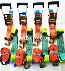 Ремінь автовозний для евакуаторів і автовозів набір Код/Артикул 72117