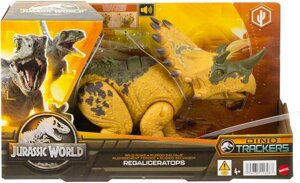 Jurassic World Динозавр Регалiцератопс Regaliceratops зі звуком Mattel Код/Артикул 75 1147