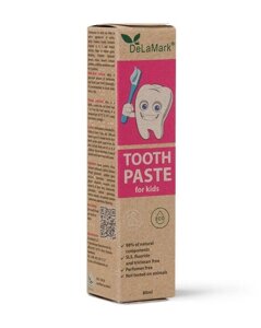 Зубна паста гігієнічна Дитяча DeLaMark Код/Артикул 20