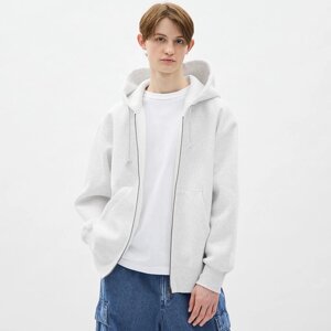 GU by Uniqlo Толстовка Heavyweight Sweat на блискавці з довгими рукавами під замовлення з Японії за 30 днів, доставка