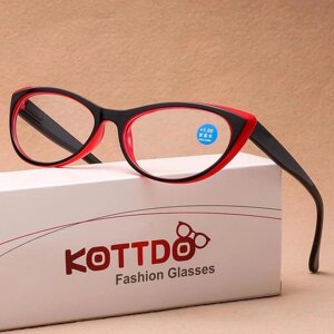Модні червоні жіночі окуляри для читання Hd, окуляри для читання для людей похилого віку +1,0 +1,5 +2,0 +2,5 +3,0 +3,5