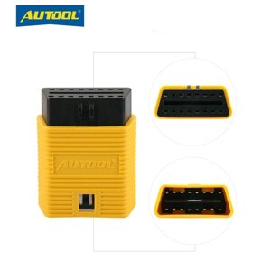 Подовжувач AUTOOL OBD2 універсальний короткий EasyDiag/Idiag/M-diag/Golo 16pin Код/Артикул 13