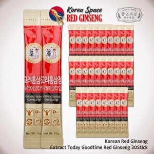 [Poongnyeonbogam] Екстракт корейського червоного женьшеню Poongnyeonbogam Today Goodtime Red Ginseng Stick під