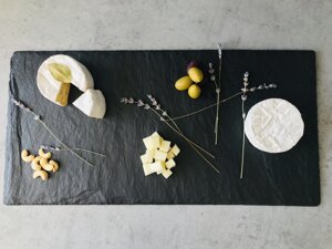 Сланцевий піднос блюдо 39,5*20 см Код/Артикул 187