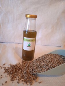 Конопляна олія холодного пресування органічна 200 мл. Олія з сирого насіння коноплі. Олія канабісу харчового