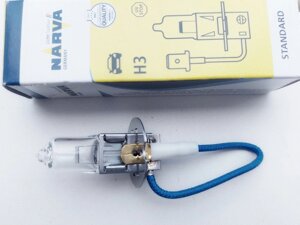 Лампа H3 55W 12V PK22s (Narva) 48321 Код/Артикул 4133