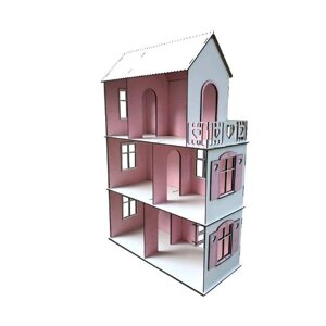 Ляльковий DecorPlace будиночок з мебямиі для лол 73х51х22см Код/Артикул 29 а172