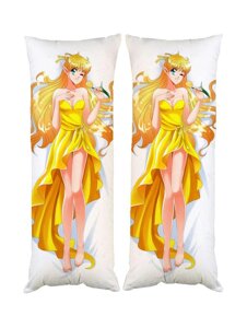 Подушка дакімакура Аніме Сейлормун Sailor Moon декоративна ростова подушка для обіймання двостороння Код/Артикул 65