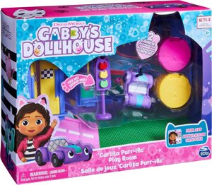 Gabbys Dollhouse ігрова кімната Carlita Purr-ific з автомобілем Carlita Код/Артикул 75 352