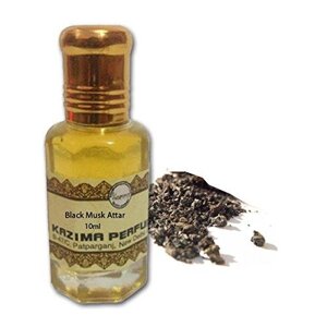 Олійні парфуми Чорний мускус унісекс (10 мл), Black Musk Attar Perfume For Unisex, Kazima під замовлення з Індії за 45