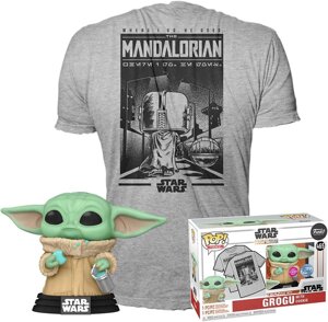 Комплект Funko POPTees Star Wars The Mandalorian Grogu Cookie XL Код/Артикул 75 515 Код/Артикул 75 515 Код/Артикул 75