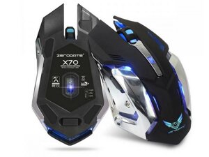 Миша комп'ютерна бездротова аккумуляторна X70 Код/Артикул 6621