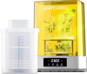 Мийка та Сушка (полімеризація) Anycubic Wash & Cure 3 Plus (EU: WS3LA0WH-Y-O), White Код/Артикул 57 WS3LA0WH