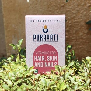 Вітаміни для волосся, шкіри та нігтів (60 таб), Vitamins For Hair, Skin And Nails, Purayati Під замовлення з Індії 45