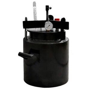 Домашній автоклав гвинтовий газовий Середн.-16 (16 банок 0.5л або 5 банок 1л) стерилізатор для банок