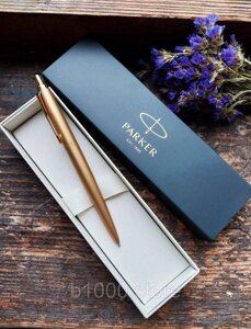 Ручка кулькова Parker JOTTER XL Monochrome Gold з персональним гравіюванням Код/Артикул 197 PN42P