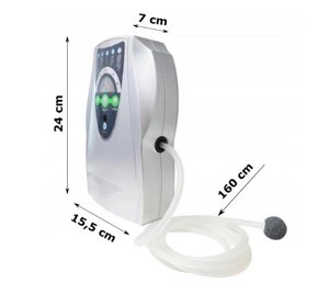 Потужний побутовий озонатор для дезінфекції повітря, води та продуктів "Ozone Disinfector" HYS-1668 Код/Артикул 22