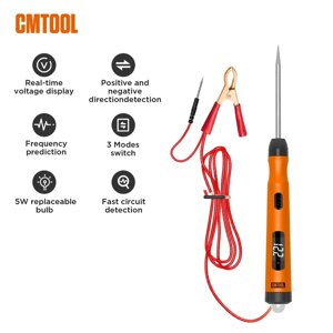 CMTOOL P50 — тестер автомобільного ланцюга 5-30V LED Код/Артикул
