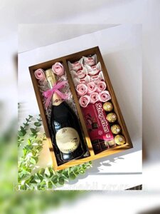 Подарунковий бокс для мами, подрузі, колезі. Набір подарунковий на день народження для мами. Код/Артикул 54 0011