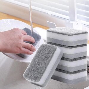5 Шт. поглинаючі губки для миття посуду, м'які кухонні кухонні інструменти, що чистять