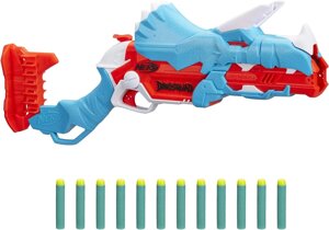 Бластер нерф діно трицебласт NERF DinoSquad Tricera-Blast Dart Blaster Код/Артикул 75 1278 Код/Артикул 75 1278