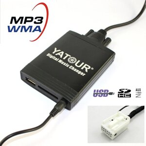 Адаптер для VW, Audi, Skoda, Seat 12 pin YATOUR YT-M06 USB/SD/AUX Емулятор CD чейнджера WV12 Код/Артикул 13