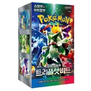 Коробка з картками Pokemon, Triplet Beat, 15 і 30 упаковок під замовлення з кореї 30 днів доставка безкоштовна