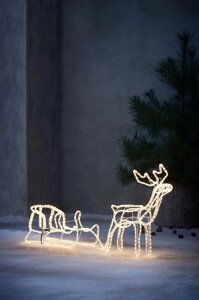 Олень із санками PAVO LED Код/Артикул 6112002