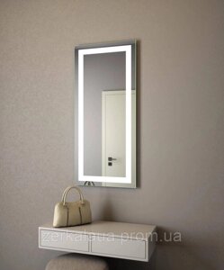 Дзеркало для ванної кімнати з фронтальною LED підсвіткою. Дзеркало настінне з лед підсвічуванням Код/Артикул 178