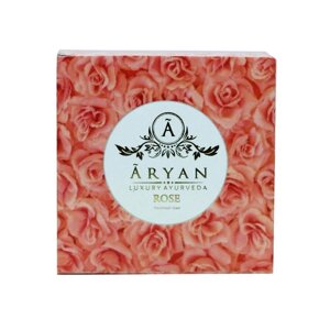 Мило з Розою (100 г), Rose Soap, Aryan Під замовлення з Індії 45 днів. Безкоштовна доставка.