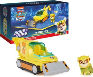 Paw Patrol Aqua Pups Rubble Transforming, машина акула-молот Рубла Код/Артикул 75 967 Код/Артикул 75 967 Код/Артикул 75