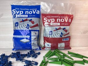 Комплект Система вирівнювання (укладання) плитки СВП NOVA. Плитка Кафель Код/Артикул 171 0040