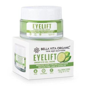 Гель-крем для шкіри навколо очей (20 г), EyeLift Under Eye Gel Creame, Bella Vita Під замовлення з Індії 45 днів.